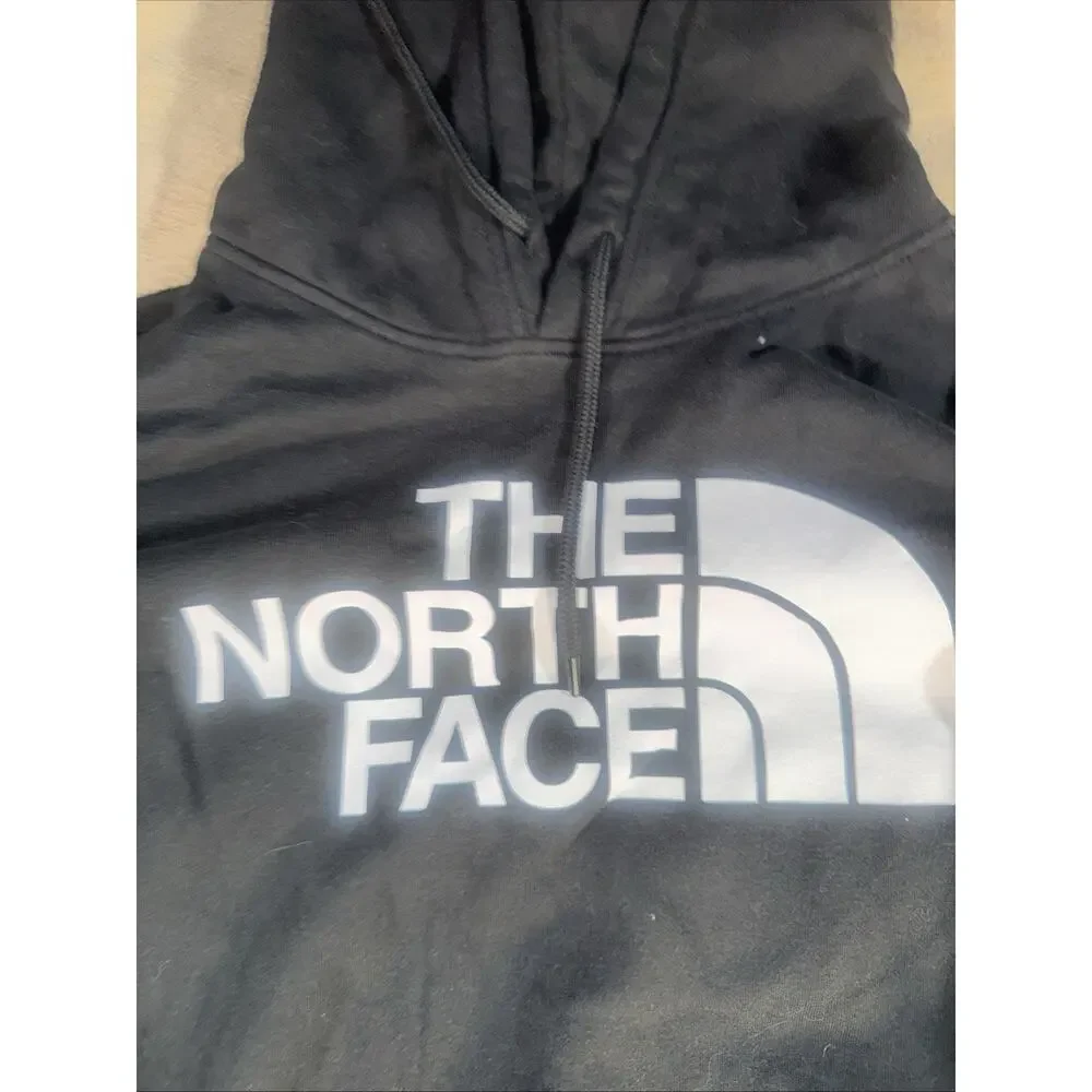 The North Face Men's Hoodie Half Dome Logo Long Sleeve Pullover Sweatshirt Med